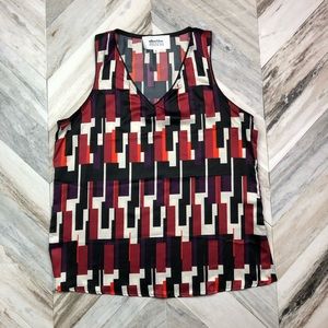 Alice Blue for Stitch Fix Geometric Tank Shell XL